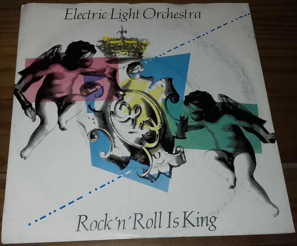 Electric Light Orchestra - Rock 'n' Roll Is King (7", Single, Sil) (Jet Records,