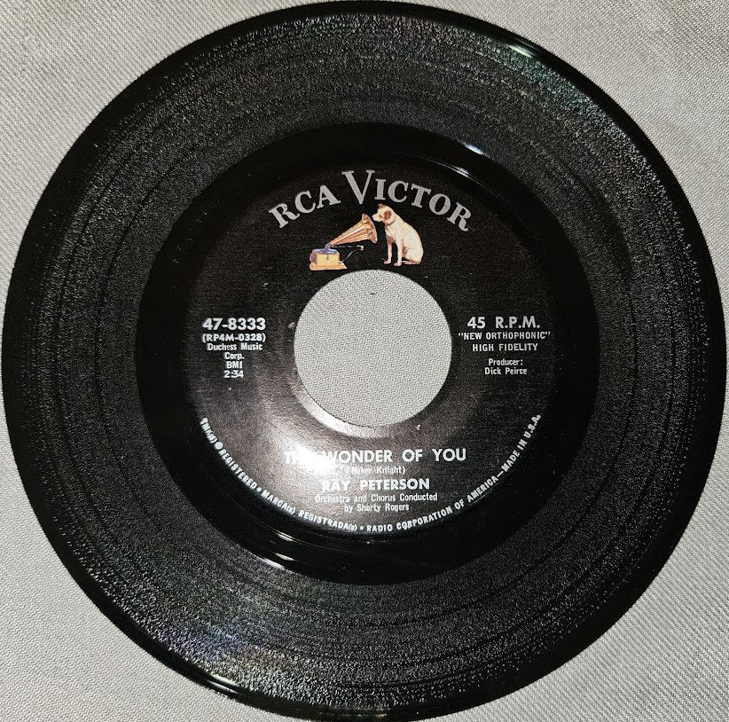 Ray Peterson - The Wonder of You / Goodnight My Love (7", Single, Lab) (RCA Vict