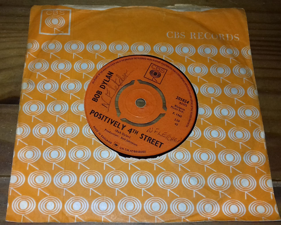 Bob Dylan - Positively 4th Street (7", Single, 3-P) (CBS)