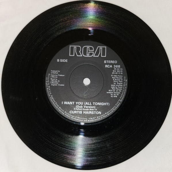 Miniaturbild: Curtis Hairston - I Want You (All Tonight) (7", Sol) (RCA)