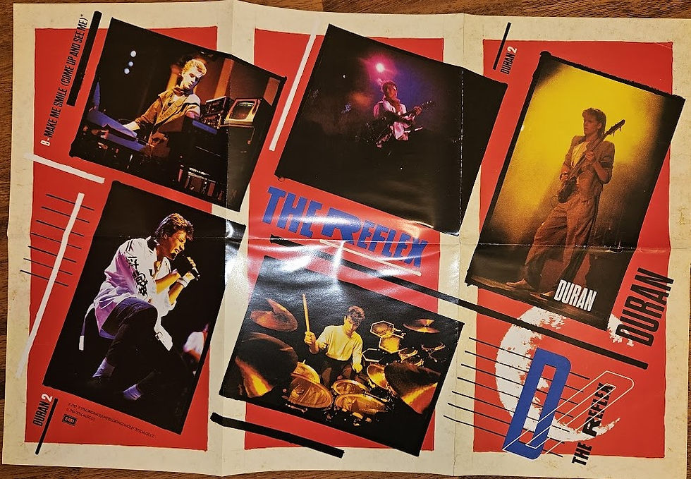 Pikkukuva: Duran Duran - The Reflex (7", Single, Pos) (EMI)