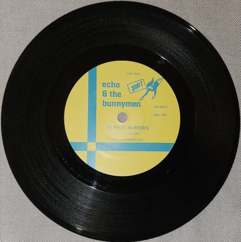 Pikkukuva: Echo And The Bunnymen* - The Pictures On My Wall (7", Single) (Zoo Records)