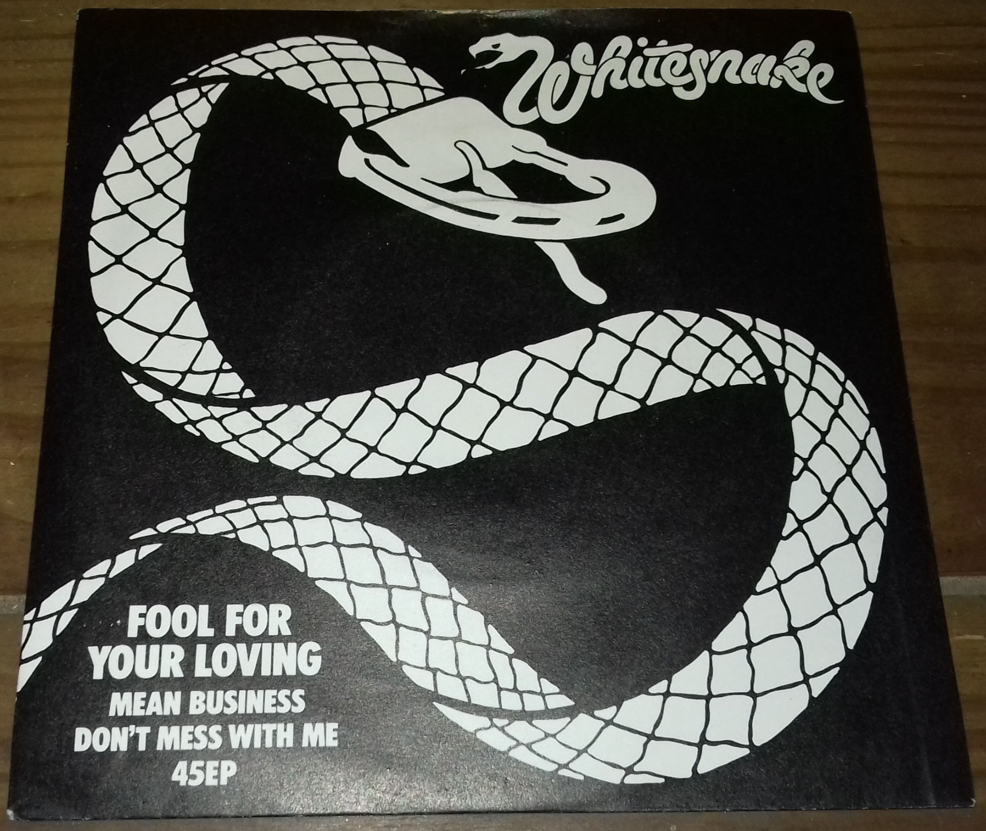Whitesnake - Fool For Your Loving (7", EP, Non) (United Artists Records, United