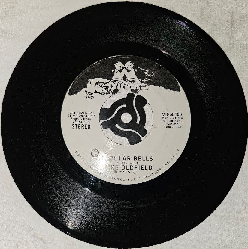 サムネイル： Mike Oldfield - Tubular Bells (Now The Original Theme From "The Exorcist") (7",