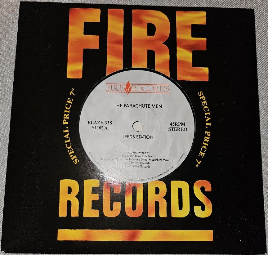 The Parachute Men - Leeds Station (7", Single) (Fire Records)