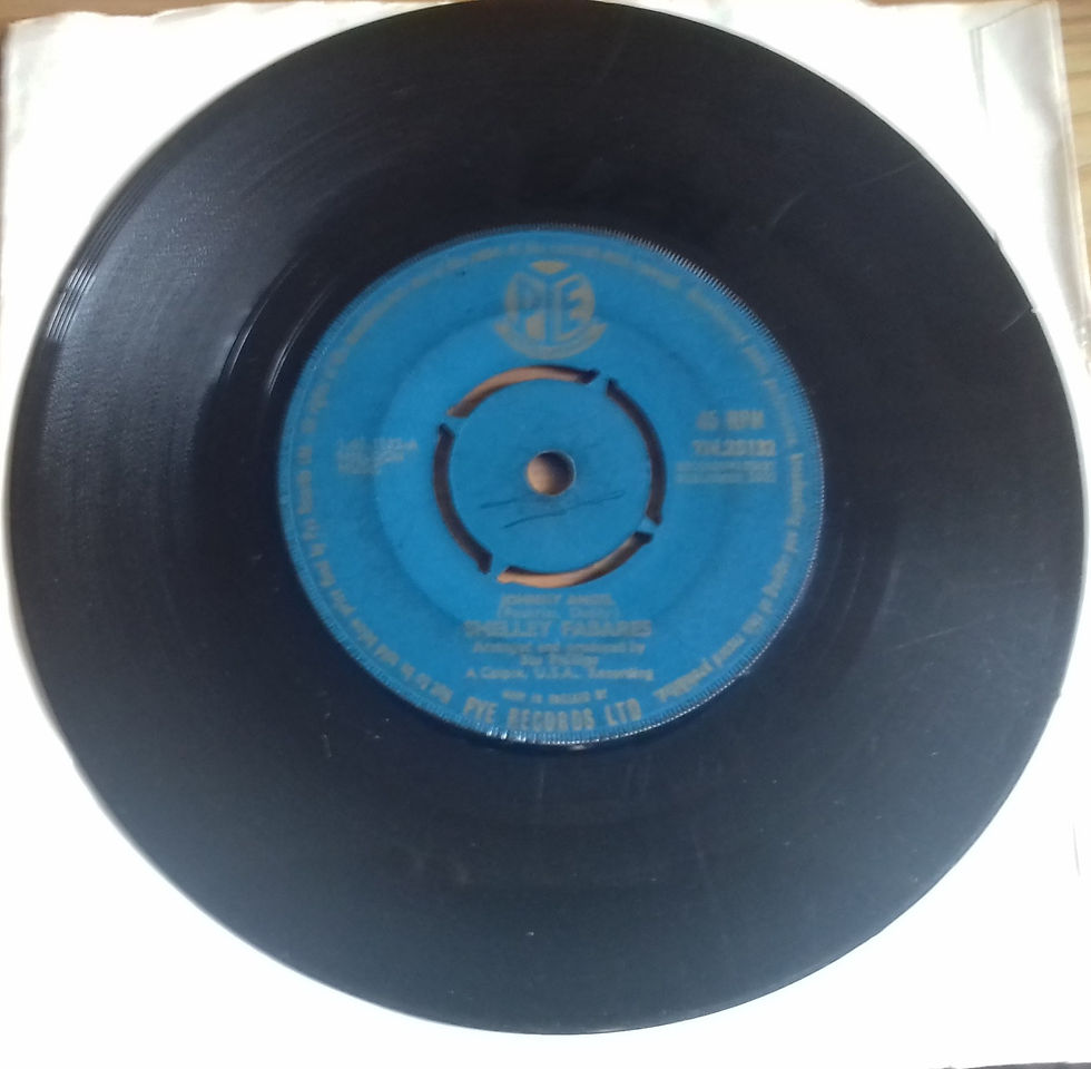 Shelley Fabares - Johnny Angel (7", Single) (Pye International)