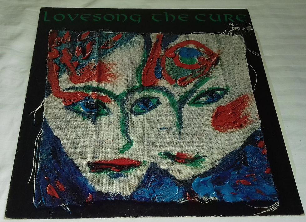 The Cure - Lovesong (12", Single) (Fiction Records, Fiction Records)