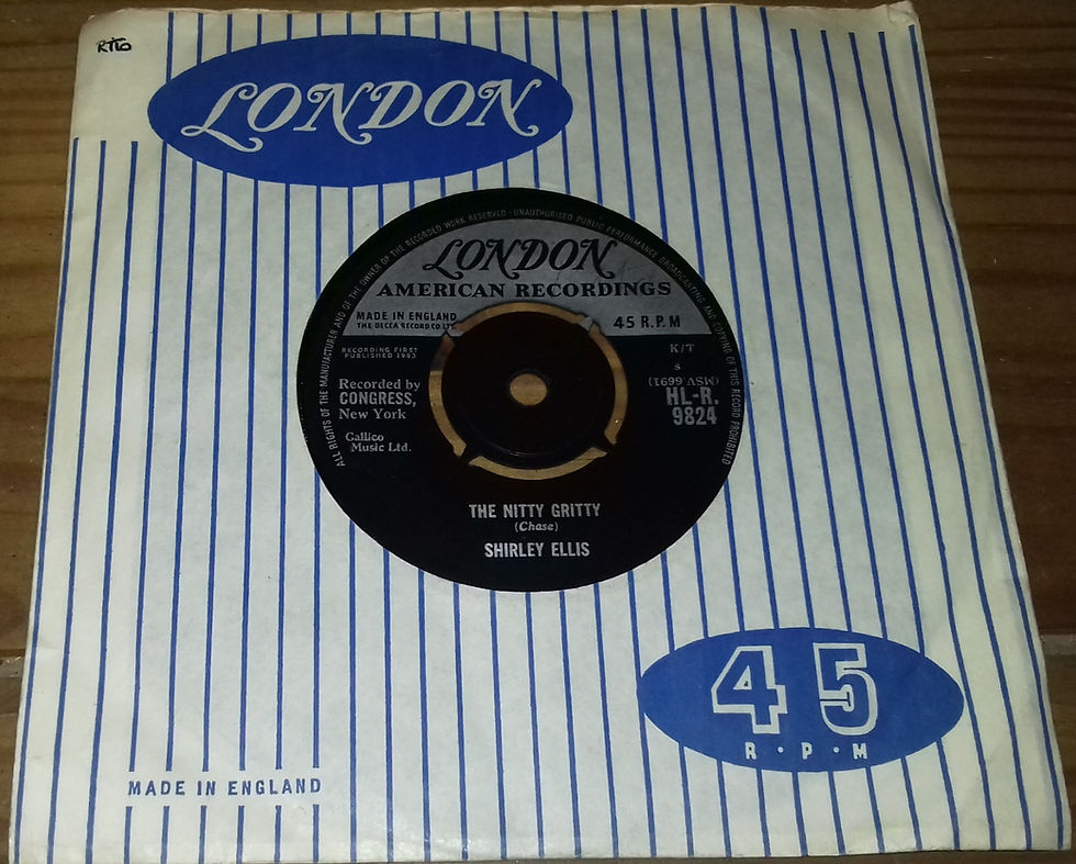 Shirley Ellis - The Nitty Gritty / Give Me A List (7", Single) (London Records,