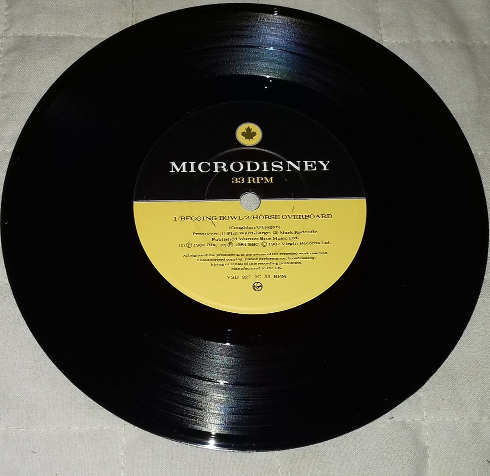 Thumbnail: Microdisney - Town To Town (7" + 7" + Single, Gat) (Virgin)