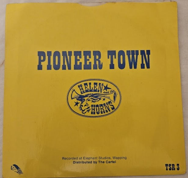 Thumbnail: Helen And The Horns - Freight Train (7", Single, Gre) (Thin Sliced Records)