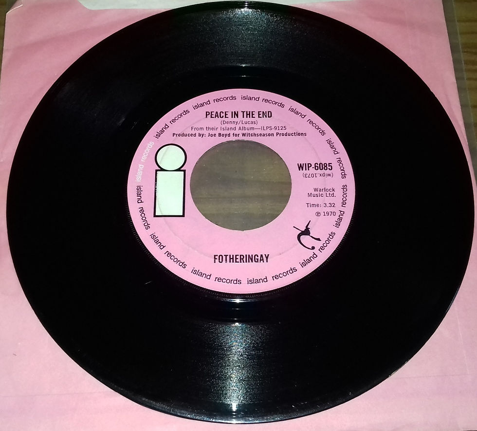 Miniaturbild: Fotheringay - Winter Winds / Peace In The End (7") (Island Records)