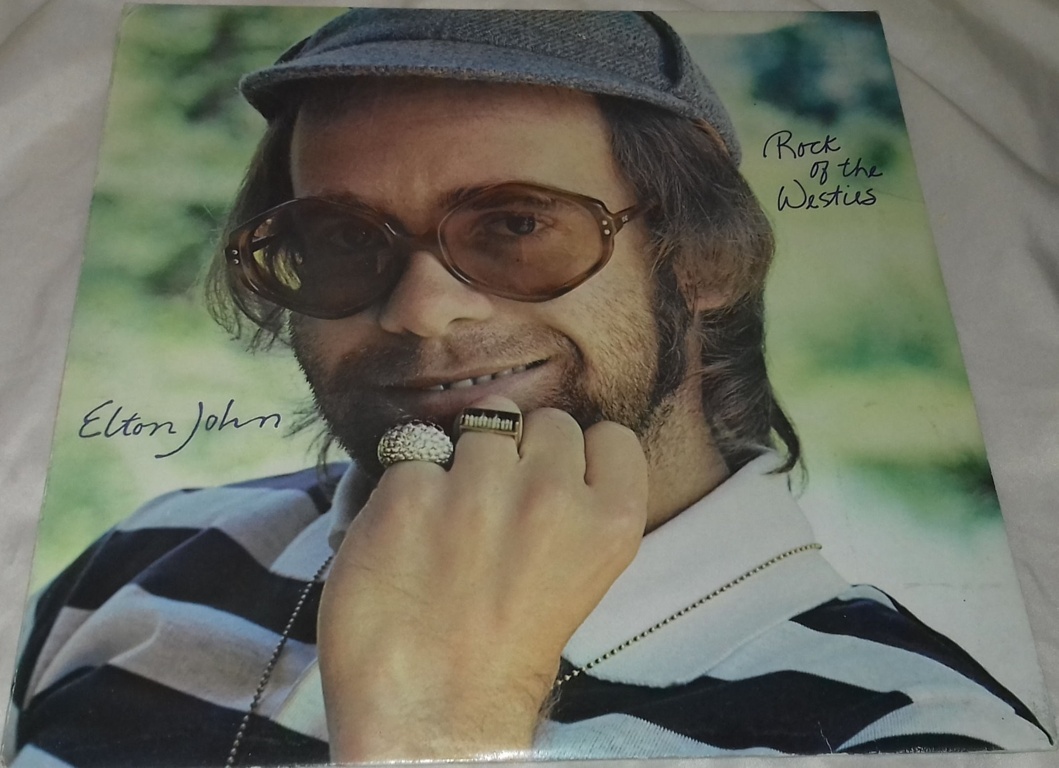 Elton John - Rock Of The Westies (LP, Album, "Bl) (DJM Records (2))