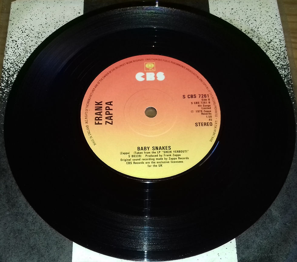 Miniatura: Frank Zappa - Dancin Fool (7", Single) (CBS)