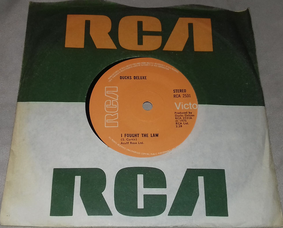 Ducks Deluxe - I Fought The Law (7", Single) (RCA Victor)