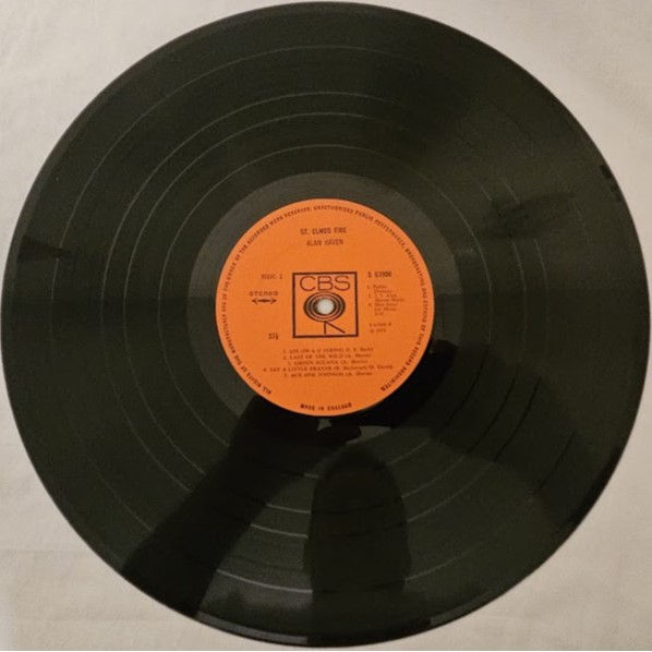 Miniature : Alan Haven - St. Elmo's Fire (LP, Album) (CBS, CBS)