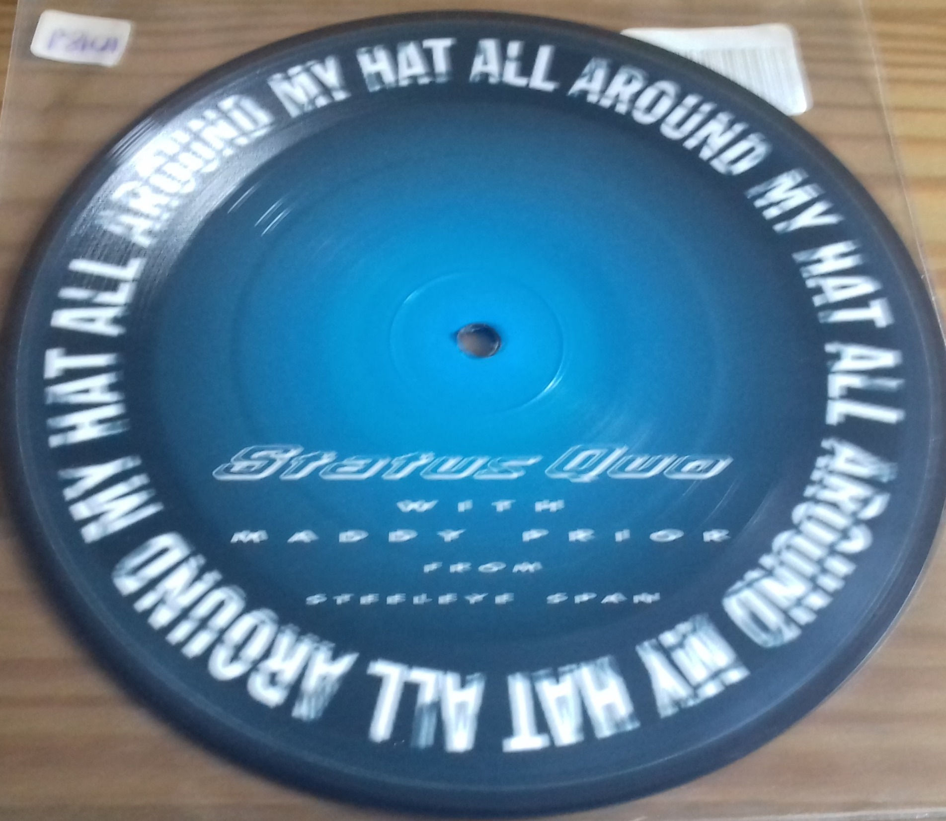 Status Quo With Maddy Prior - All Around My Hat (7", Ltd, Num, Pic) (PolyGram TV