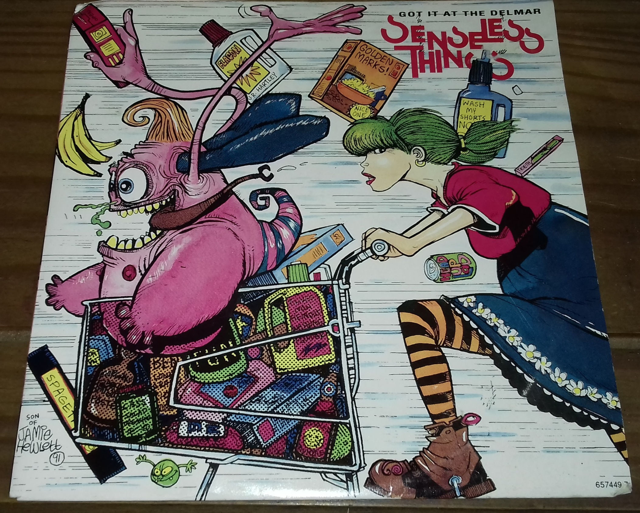 Senseless Things - Got It At The Delmar (7", Single) (Epic)