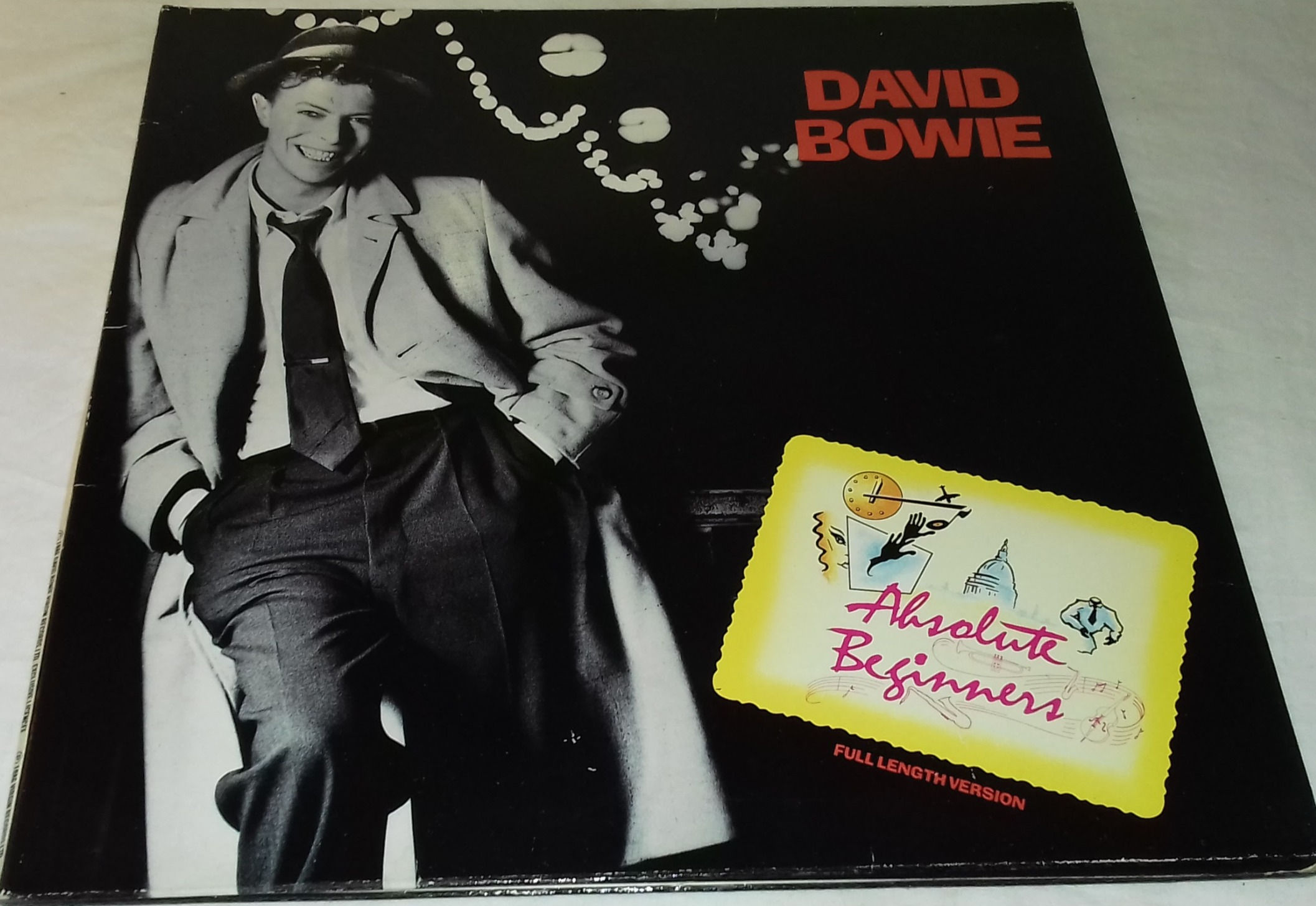 David Bowie - Absolute Beginners (Full Length Version) (12", Single, Gat) (Virg
