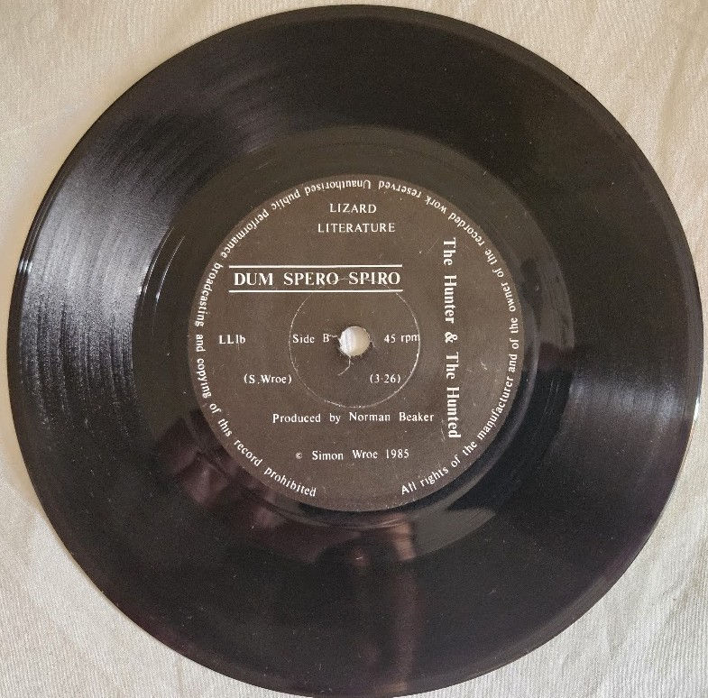 Thumbnail: Dum Spero Spiro - England Does Not Exist (7") (Lizard Literature Records)