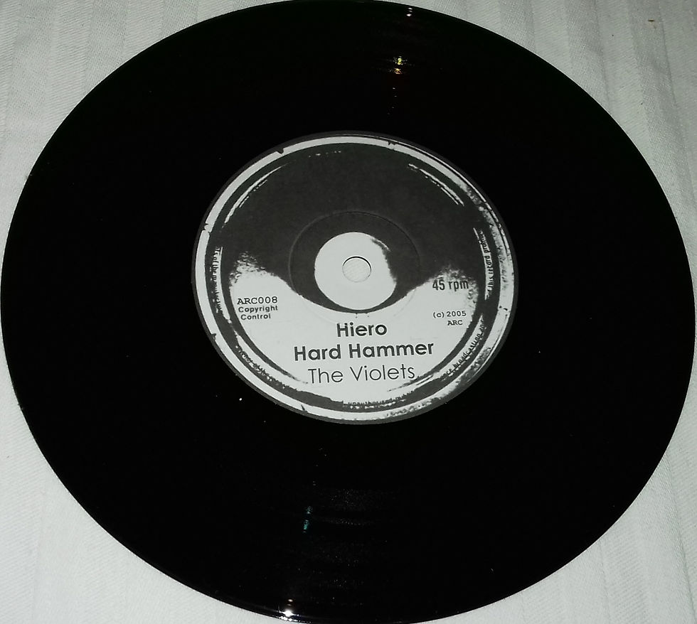 Miniaturbild: The Violets - Mirror Mirror (7", Single) (Angular Recording Corporation)