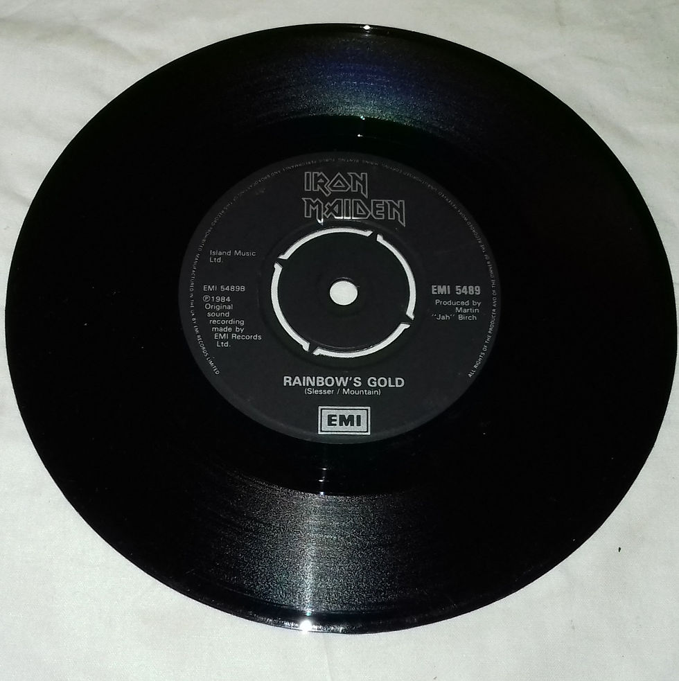 ภาพขนาดย่อ: Iron Maiden - 2 Minutes To Midnight (7", Single, Pap) (EMI)