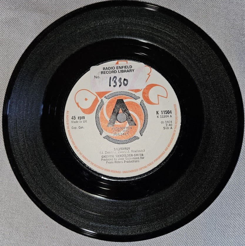 Cherrie Vangelder Smith* - Silverboy (7", Single, Promo) (Antic)