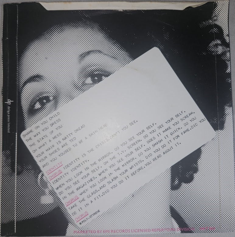 Miniatyrbild: X-Ray Spex - Identity (7", Single, Pus) (EMI International)