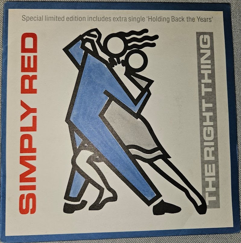 Simply Red - The Right Thing (2x7") (WEA, WEA, WEA)