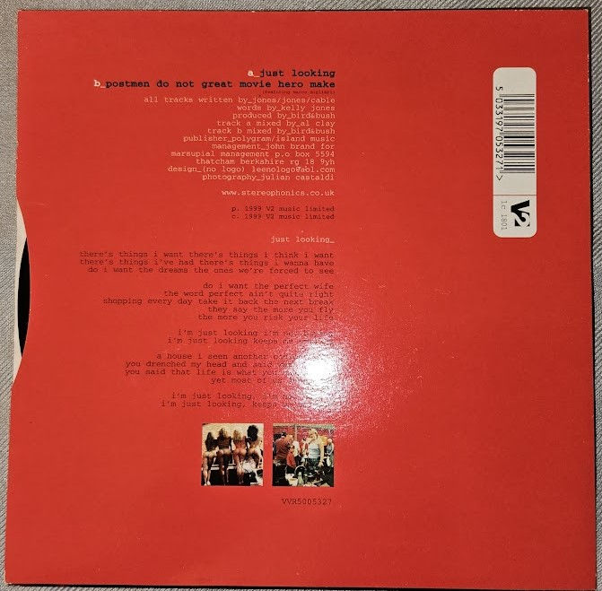 Miniaturbild: Stereophonics - Just Looking (7", Single, Ltd) (V2)