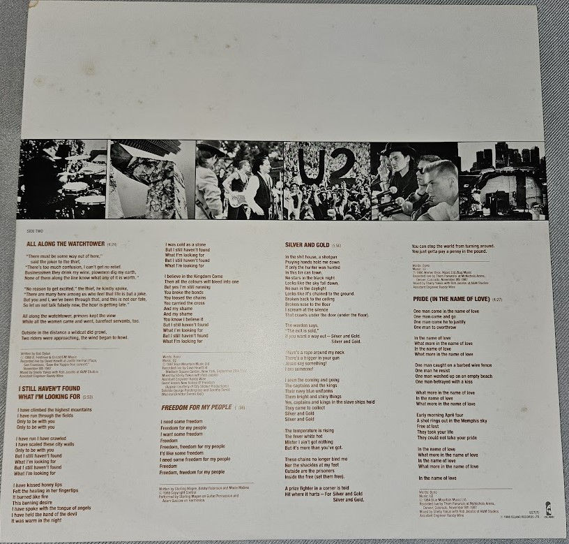 Miniatura: U2 - Rattle And Hum (2xLP, Album) (Island Records, Island Records)