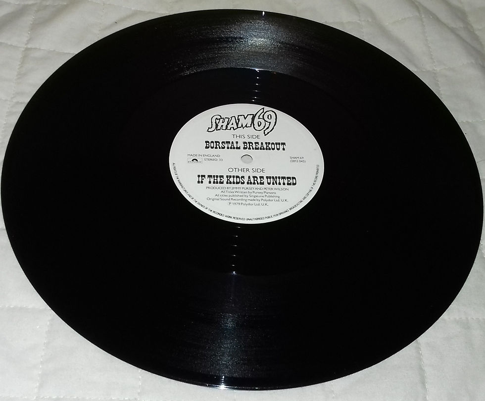 Pikkukuva: Sham 69 - The Adventures Of Hersham Boys (LP, Album, Gat + 12") (Polydor, Polydo