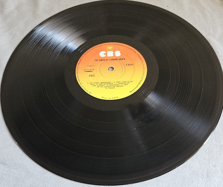 Miniature : Leonard Cohen - Songs Of Leonard Cohen (LP, Album, RE) (CBS, CBS)