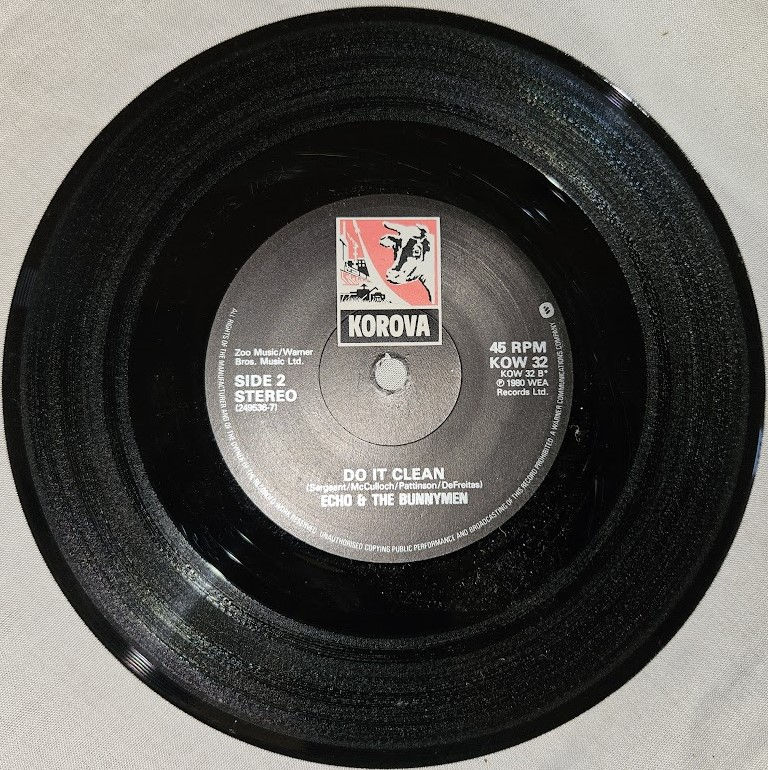 Pikkukuva: Echo & The Bunnymen - The Killing Moon (7", Single) (Korova, Korova)