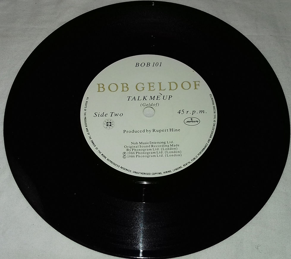 Miniature : Bob Geldof - This Is The World Calling (7", Single) (Mercury)