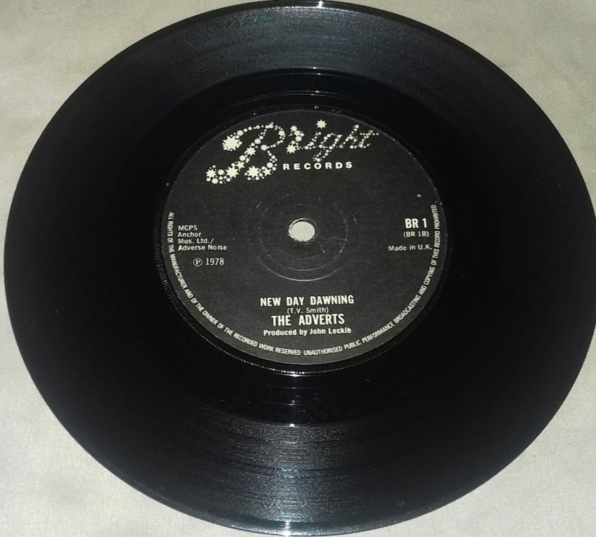 Miniatyrbild: The Adverts - No Time To Be 21 (7", Single) (Bright Records)