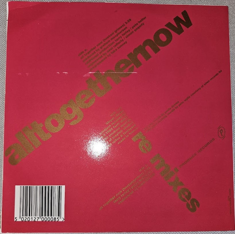 Miniatura: The Farm - All Together Now (7", Single) (Produce Records)