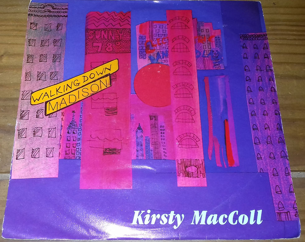 Kirsty MacColl - Walking Down Madison (7", Single, Pap) (Virgin, Virgin)