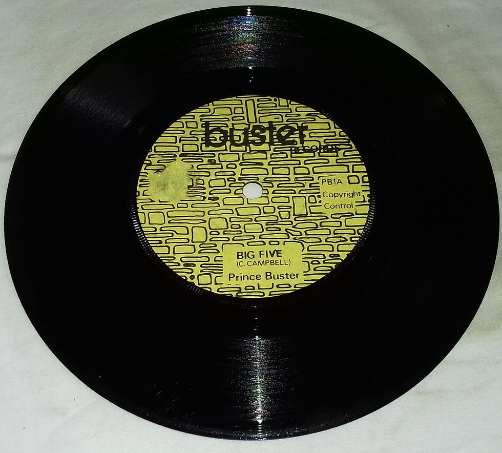 Prince Buster - Big Five (7", Single, RE, Sol) (Buster Records (2))