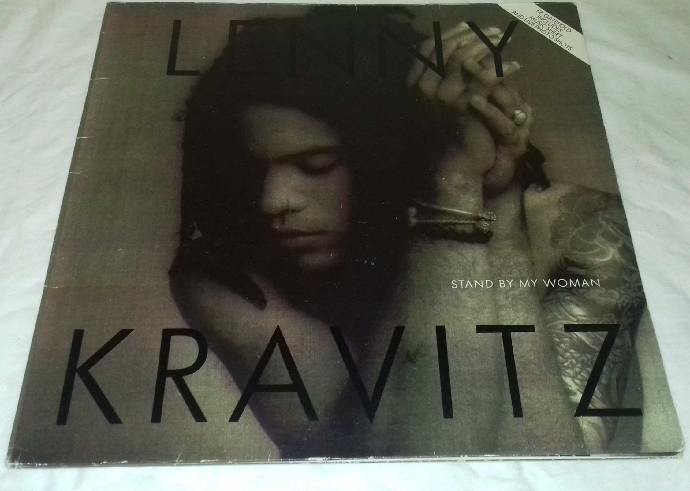 Lenny Kravitz - Stand By My Woman (12", Single, Gat) (Virgin, Virgin)