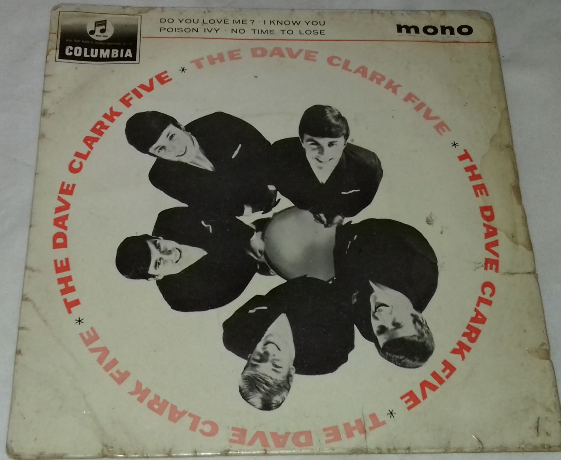 The Dave Clark Five - Do You Love Me (7", EP, Mono) (Columbia)