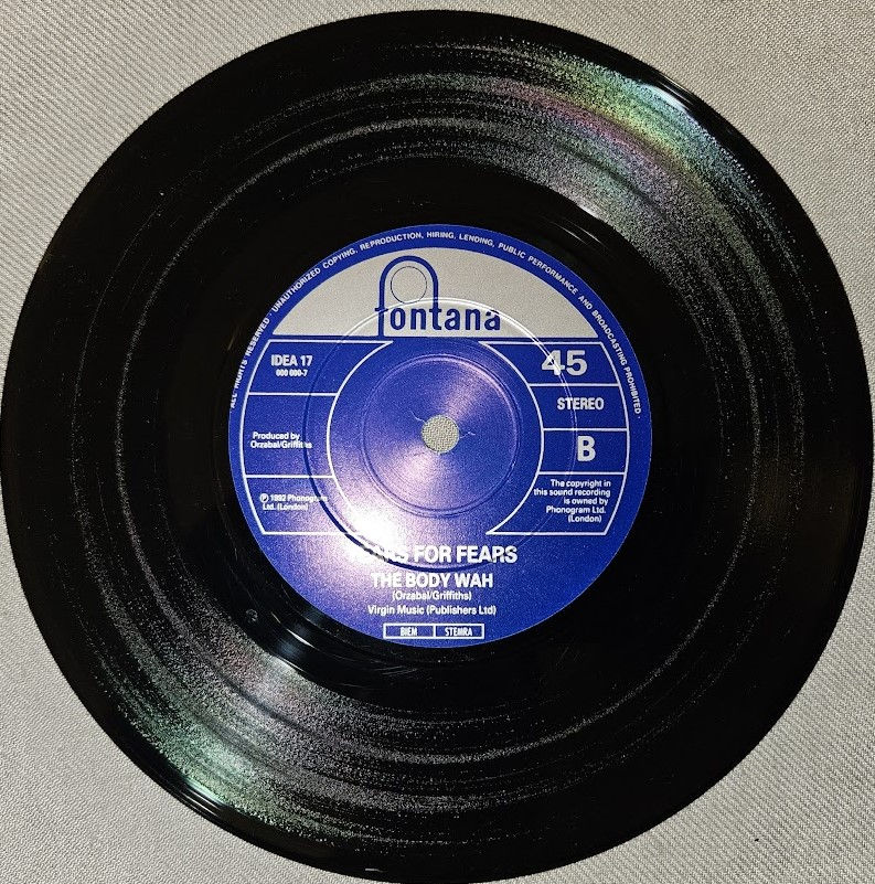 Miniaturbild: Tears For Fears - Laid So Low (Tears Roll Down) (7", Single, Pap) (Fontana, Font