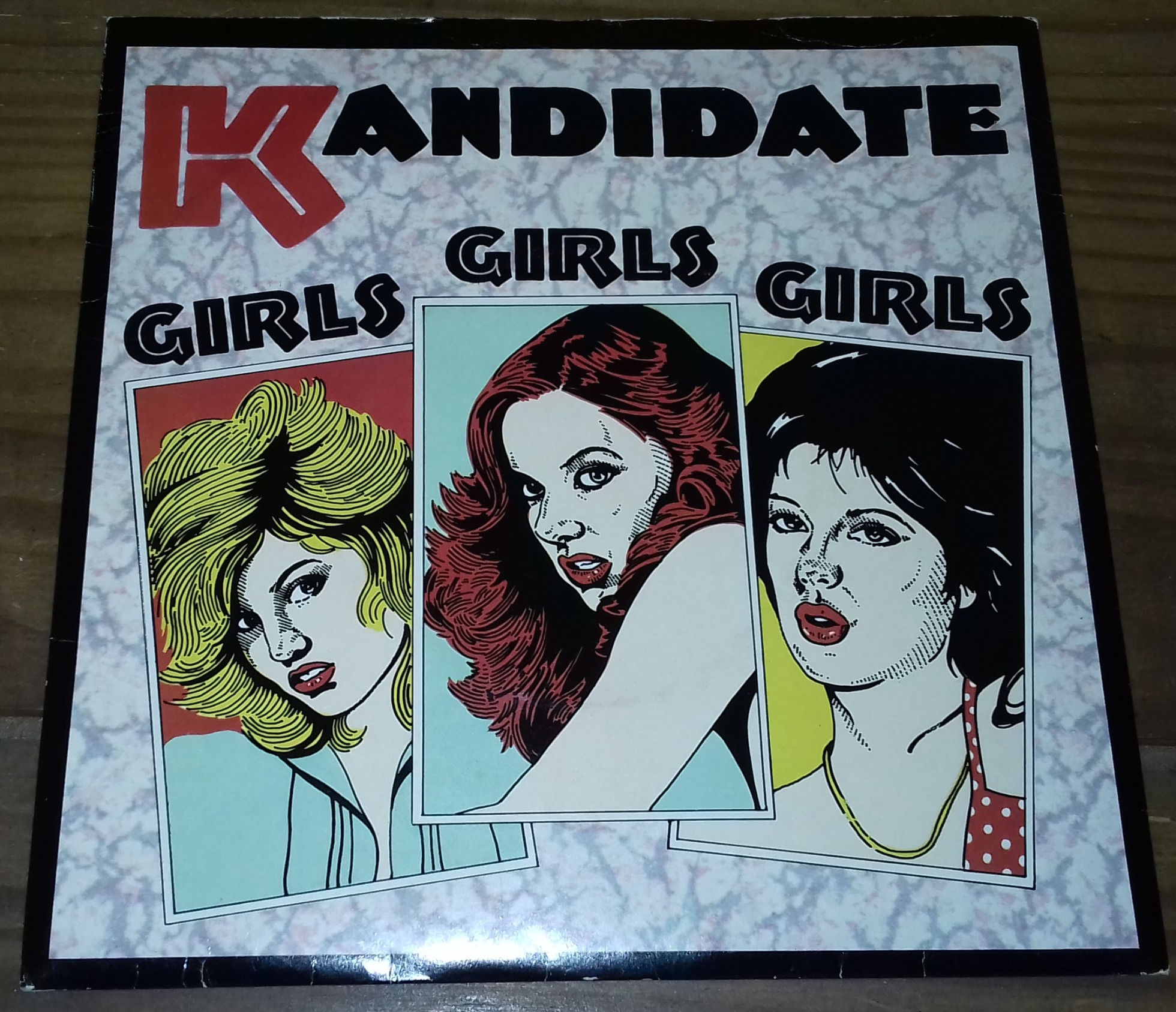 Kandidate - Girls Girls Girls (7") (RAK)