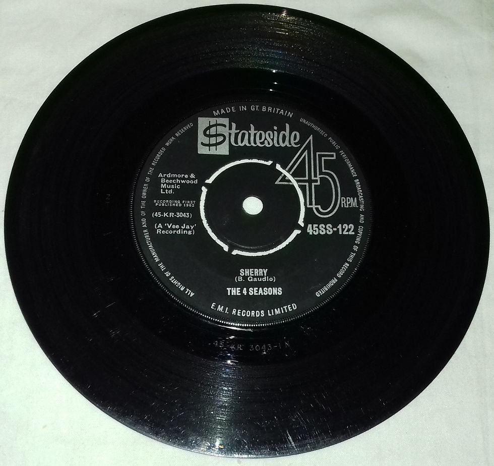 ภาพขนาดย่อ: The 4 Seasons* - Sherry (7", Single) (Stateside)