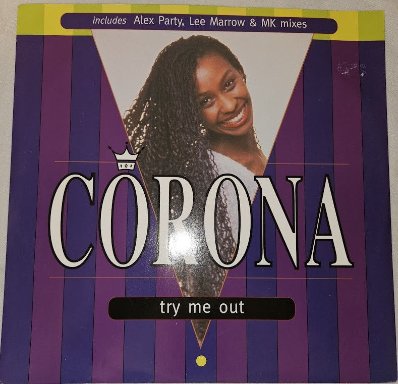 Corona - Try Me Out (12") (Eternal, Eternal, WEA, WEA)
