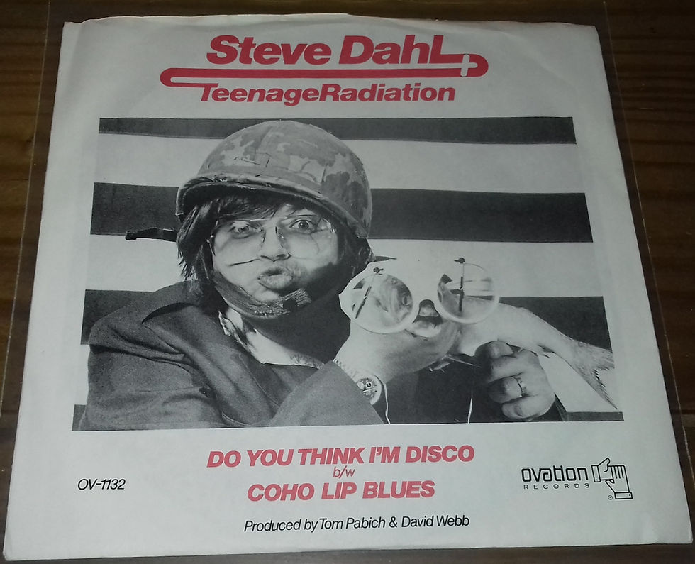 Steve Dahl & Teenage Radiation - Do You Think I'm Disco (7", Single) (Ovation Re