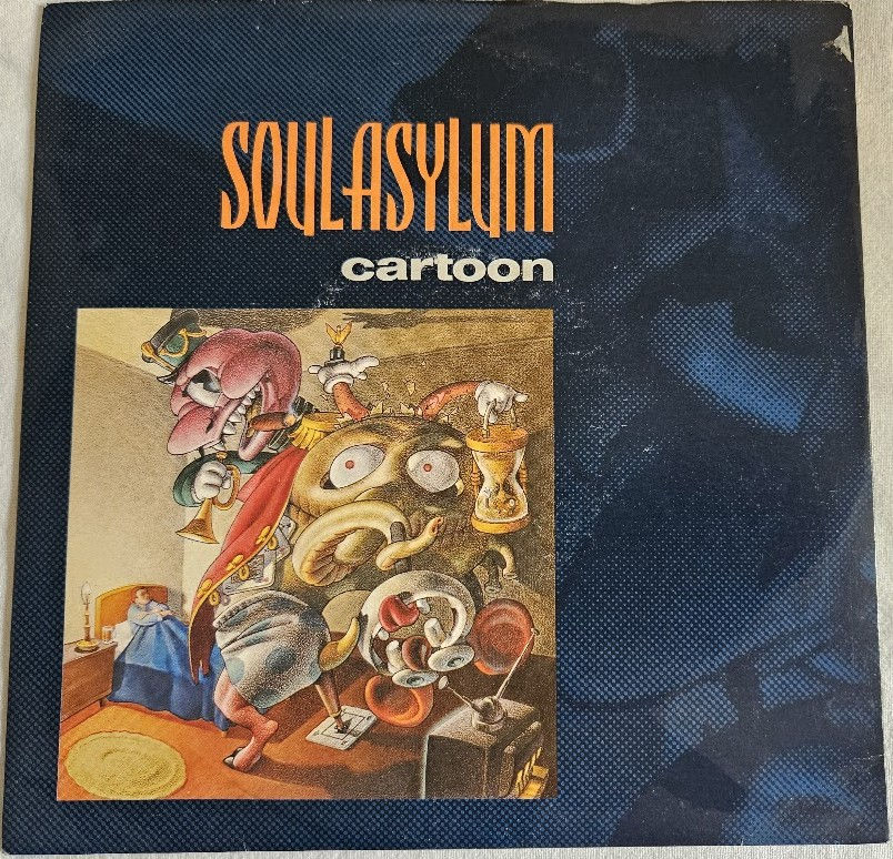 Soul Asylum - Cartoon (7") (A&M Records)