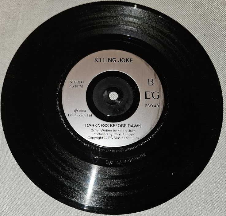 Thumbnail: Killing Joke - My Love Of This Land (7", Single) (EG)