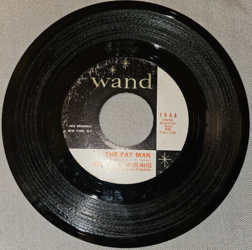 John Steele & The Del-Mates - The Fat Man / You're Gonna Miss Me (7", Single, St