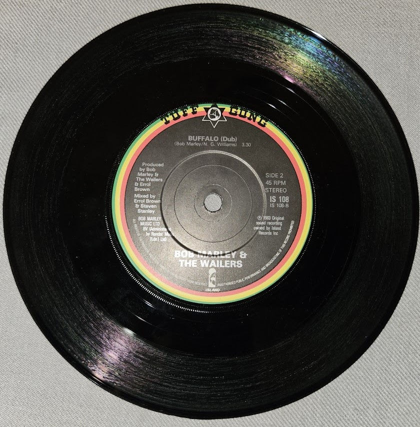 Miniatura: Bob Marley & The Wailers - Buffalo Soldier (7", Single, Sol) (Tuff Gong, Island