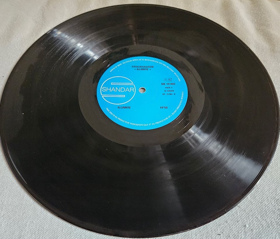 Miniaturbild: Stockhausen* - Illimité (LP, Album, Mono, Gat) (Shandar, Shandar)